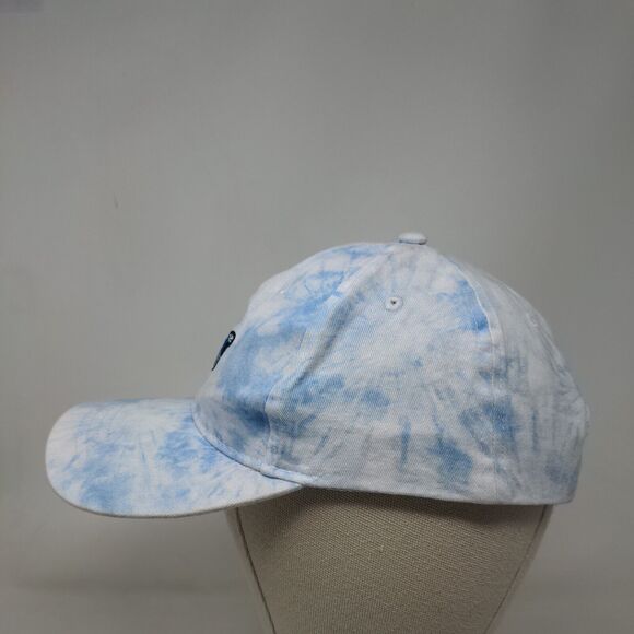 Butterfly Strapback Hat Multi One Size Embroidered Adjustable Tie Dye - Picture 3 of 6